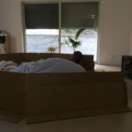 段ボールの部屋